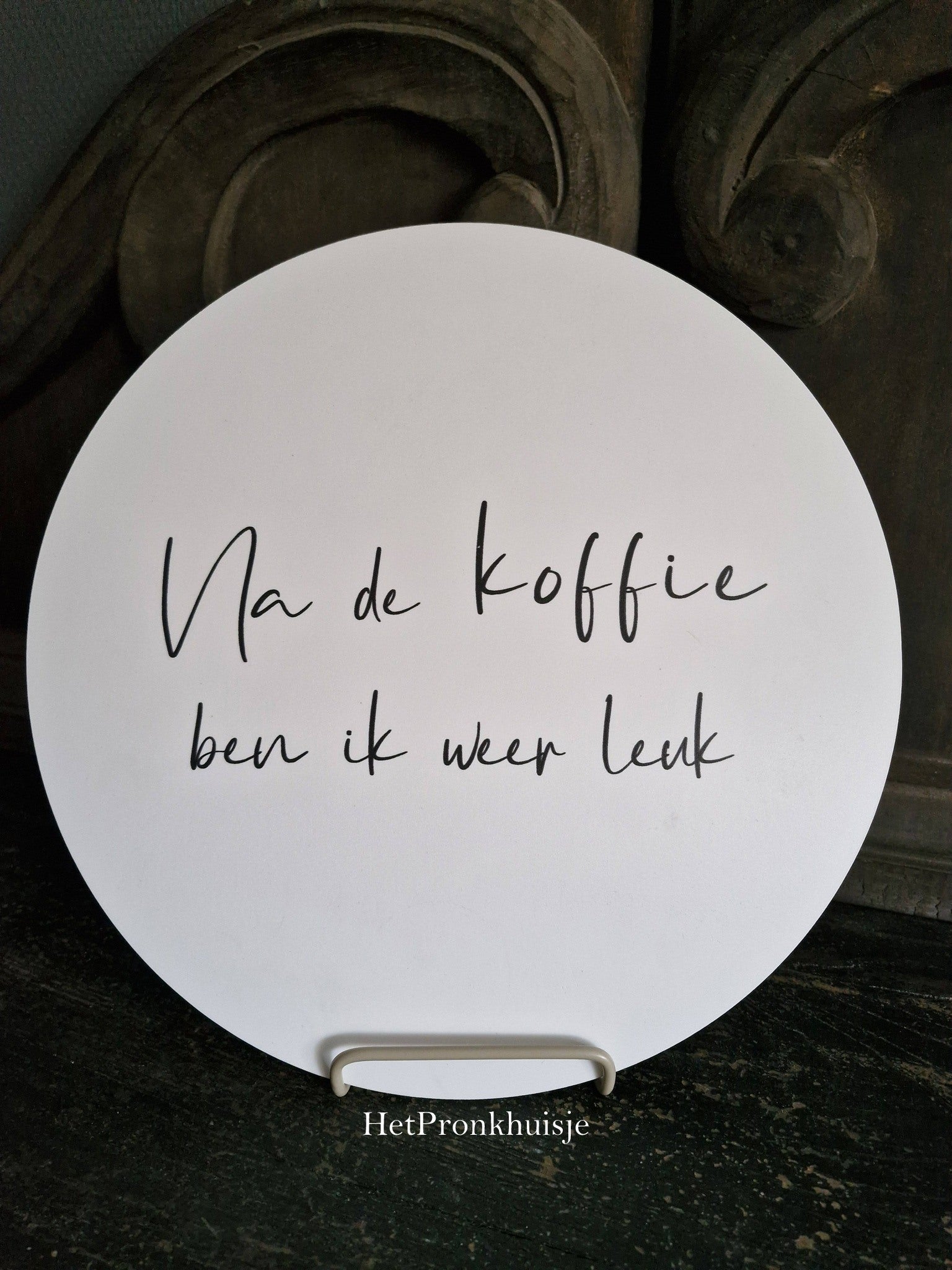 Muurcirkel. Koffie