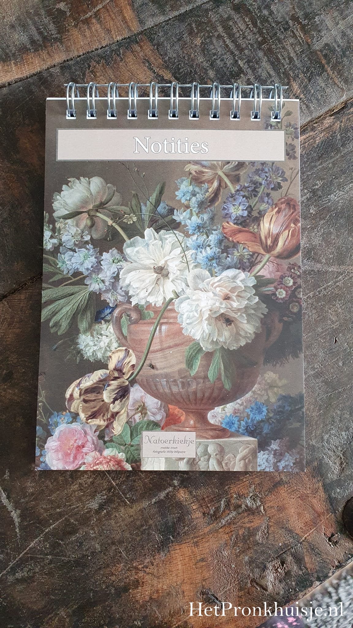Notitieboekje. Bos bloemen