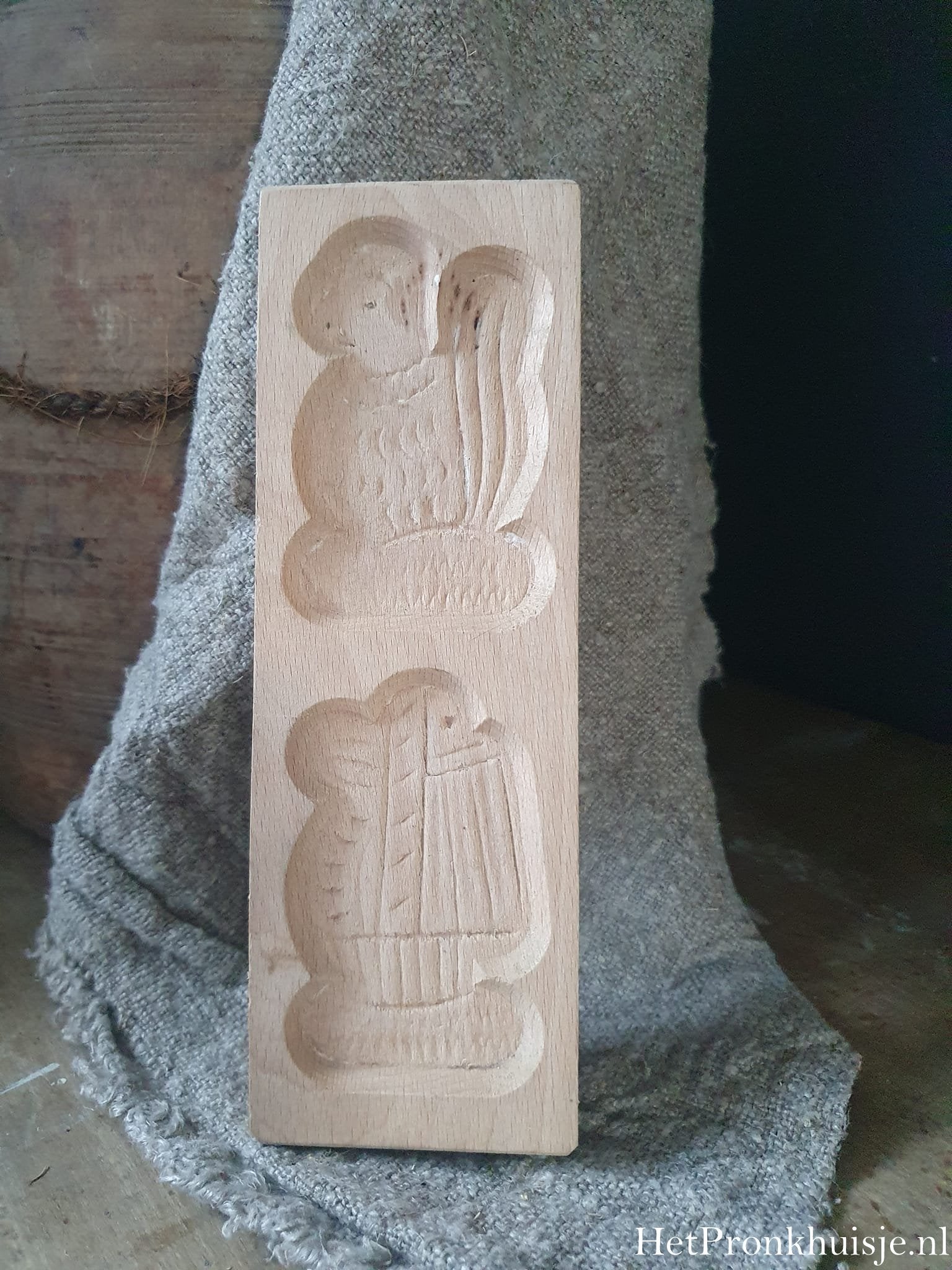 Oude houten speculaas plank. Nr2