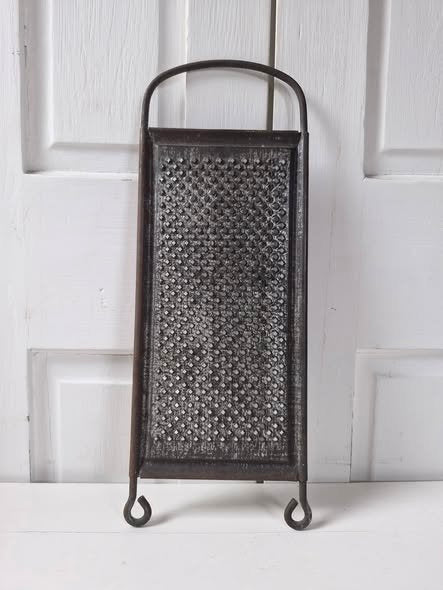 Oude metalen rasp