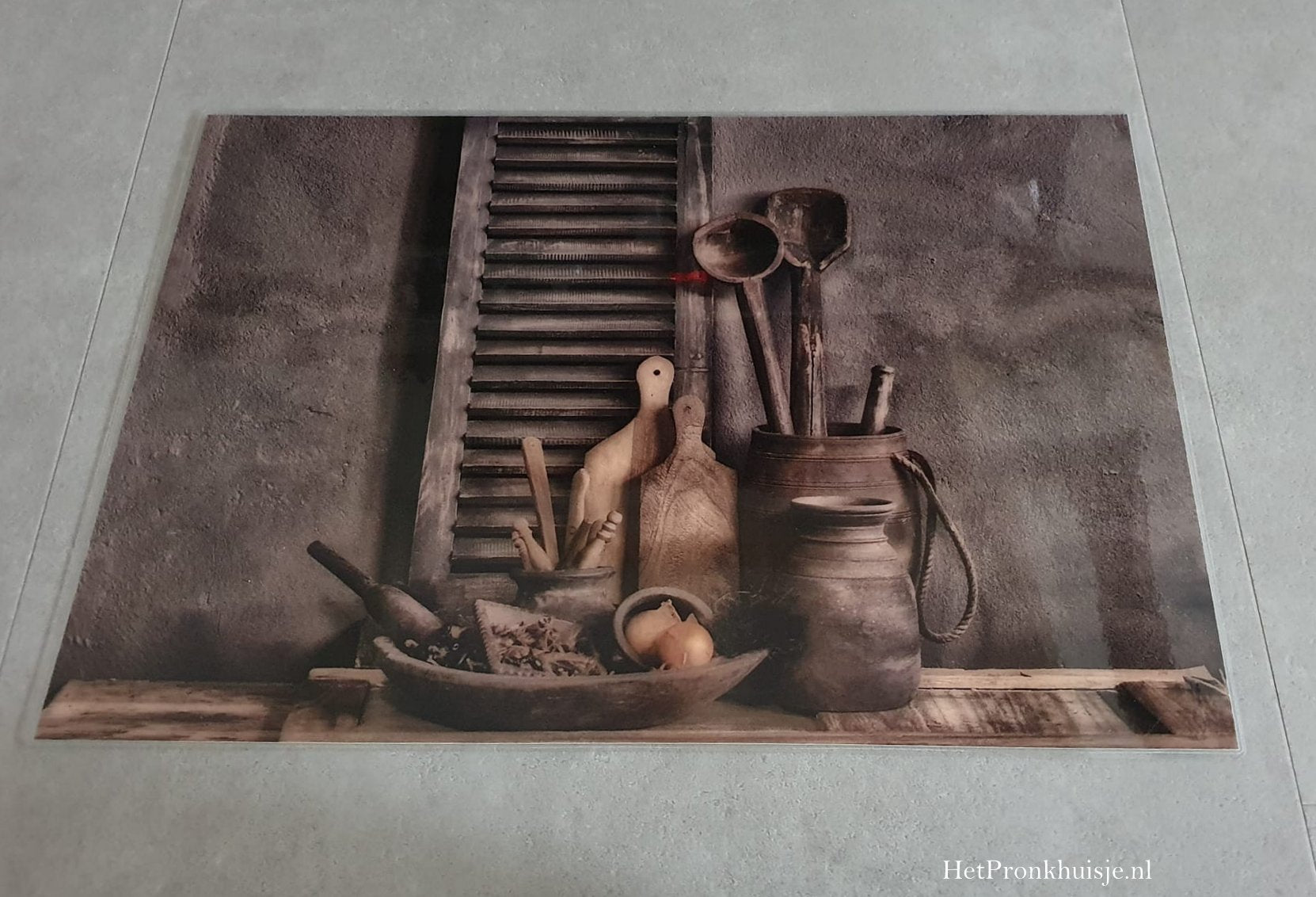 Placemat. Hout keukengerei