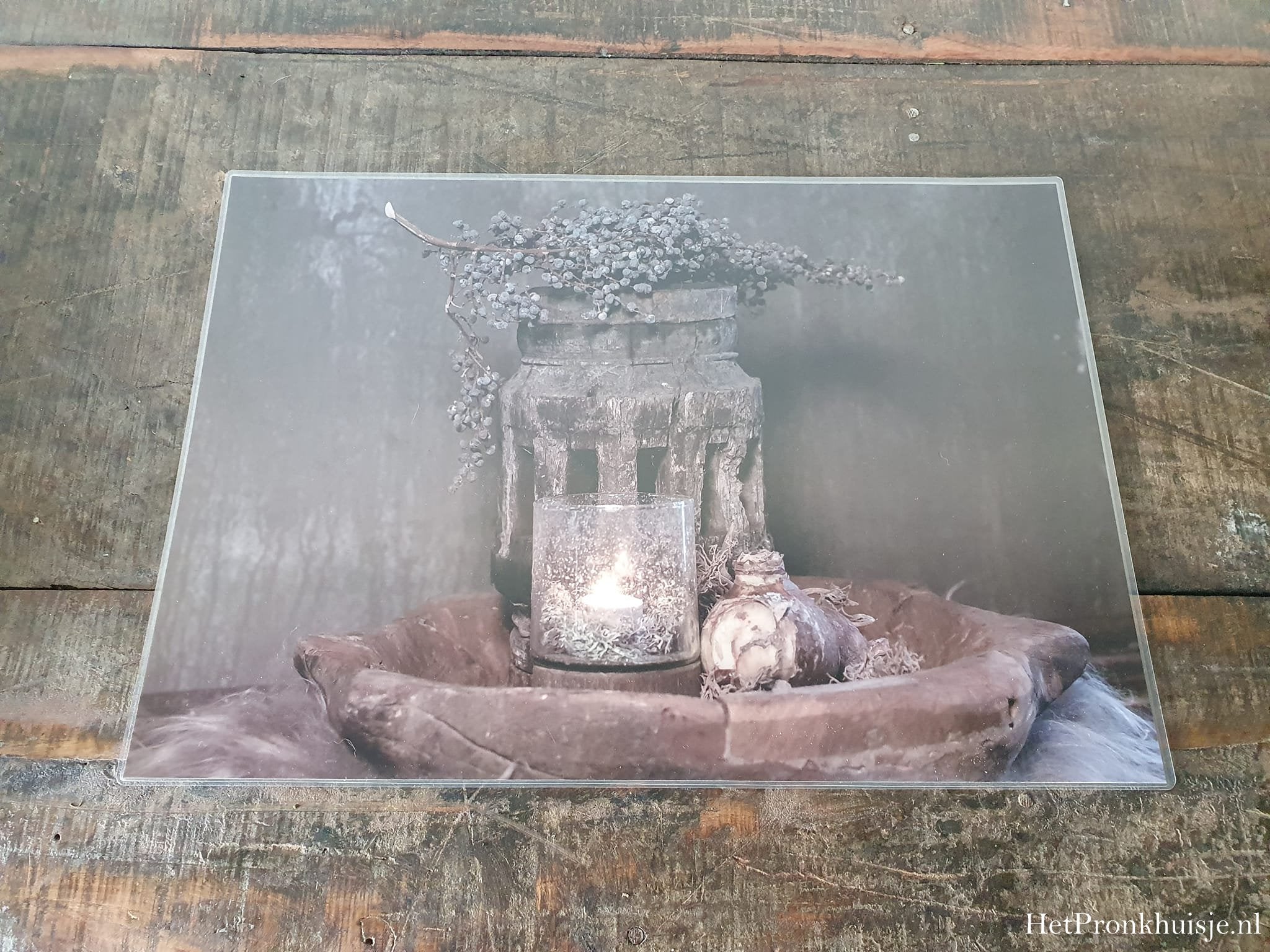 Placemat. Houten naaf