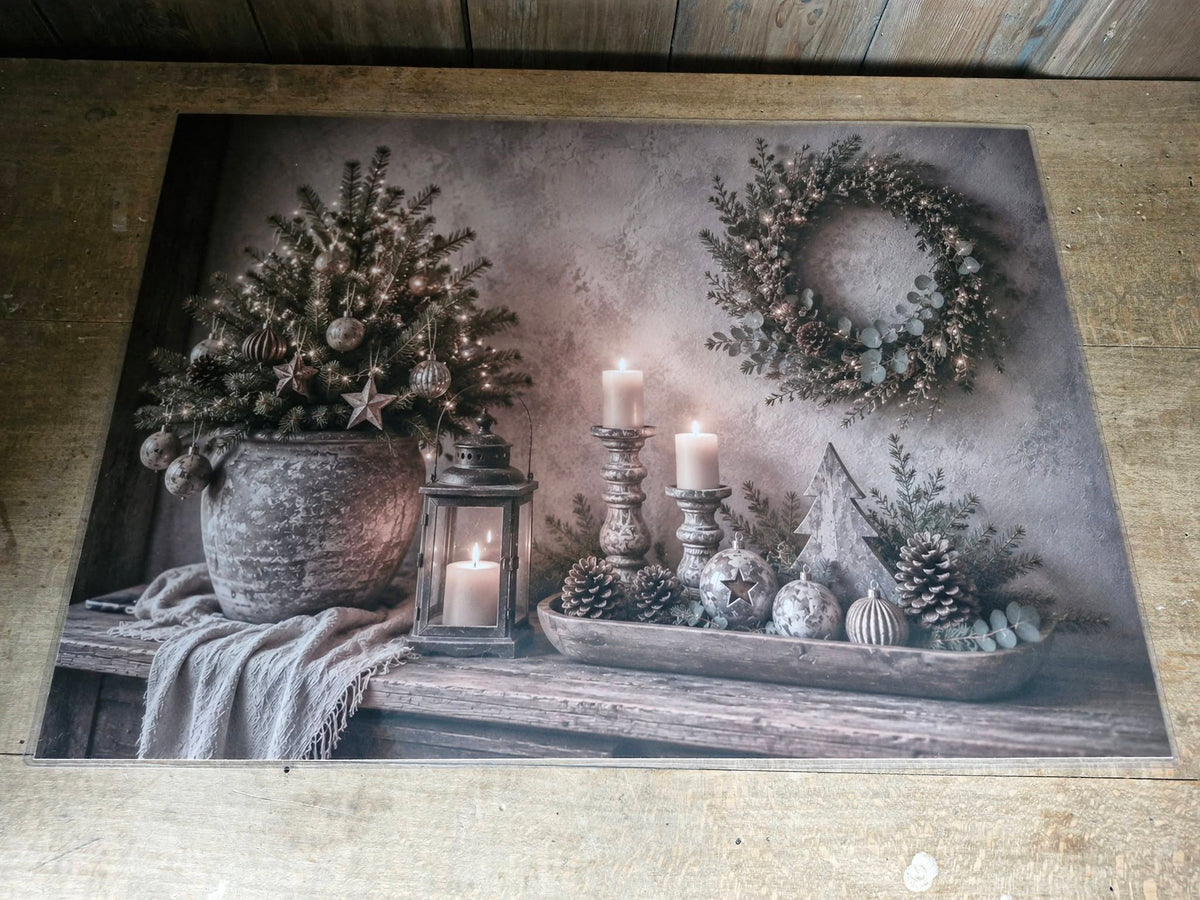Placemat. Kerst sfeer