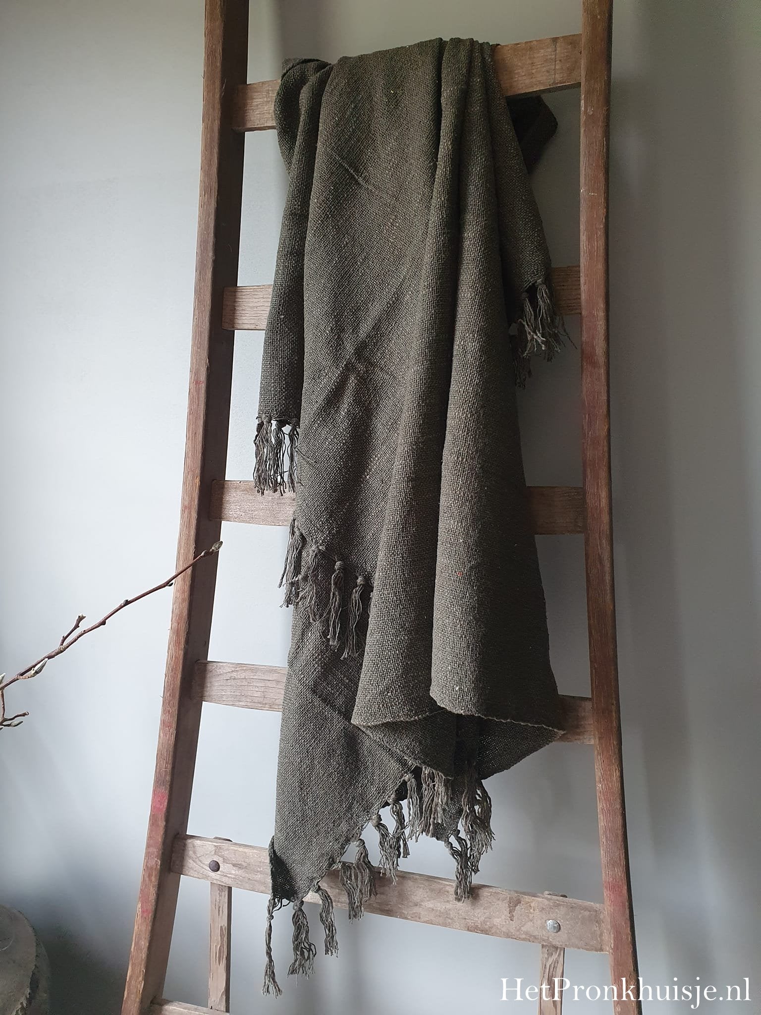 Plaid cosy. 130x160cm. Groen