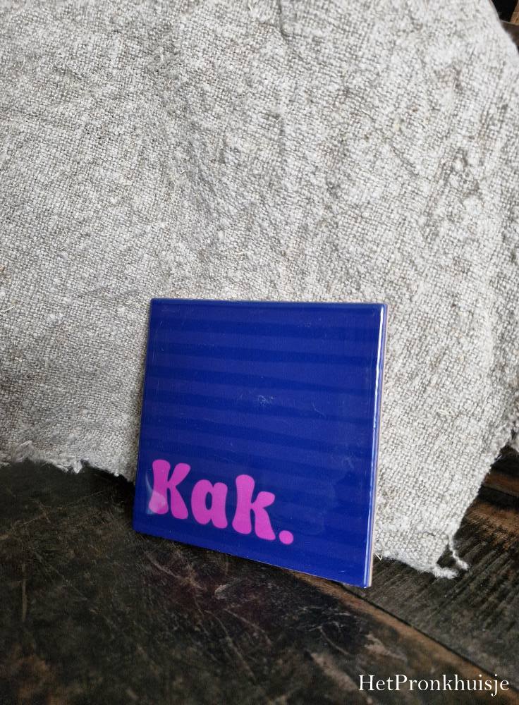 Tegeltje. Kak