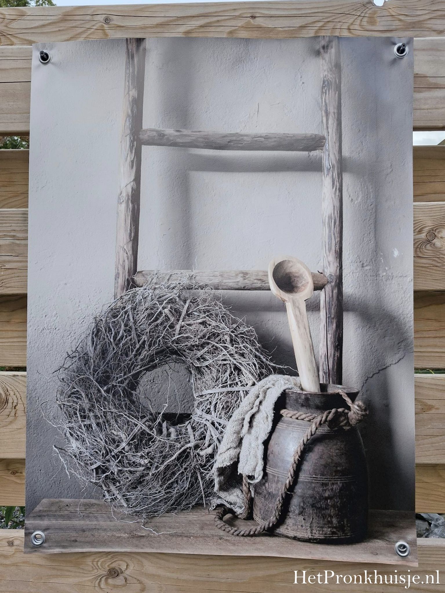 Tuinposter. W4