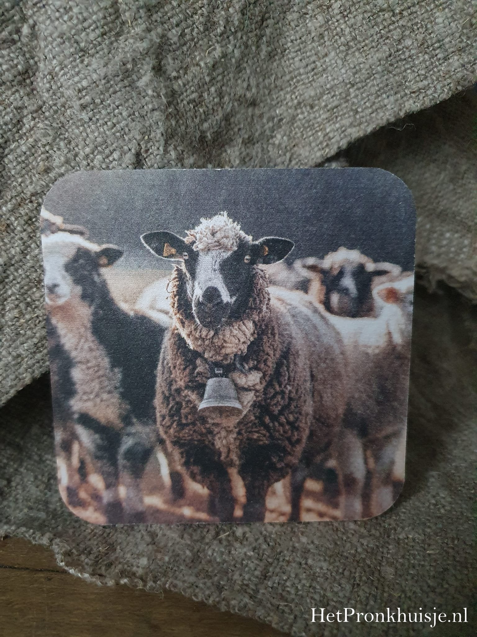 Viltje. Schaap met bel