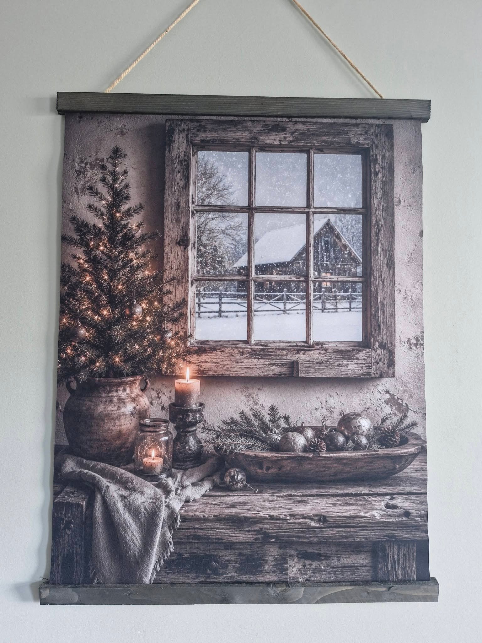 Wanddoek. Kerst 9